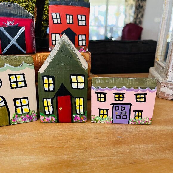 OOAK Wooden village - Picture 8 of 17